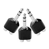 Homoyoyo 3 Stück Teiliges Audio Y Splitter Adapter Langlebiger RCA Stereo Anschluss Kompatibel mit...