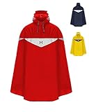 HOCK Premium Fahrrad Regenponcho 'Super Praktiko' mit Lüftung und seitlicher Armöffnung - 100%...