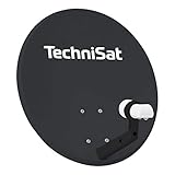 TechniSat TECHNITENNE 60 Satelliten-Schüssel für 2 Teilnehmer (60 cm digital Sat Anlage,...