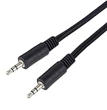 PremiumCord Klinkenkabel 3m, Klinkenstecker 3,5mm, StereoJack Stecker auf Stecker, Aux Headset Audio...