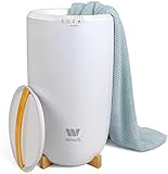 Winch Luxus Wellness Handtuchwärmer Weiß | 20L Elektrische Handtuchheizung Stehend | Heizkorb mit...