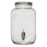 Saveur et Degustation KV7169 FONTAINE GLASGETRÄNK 4l, klar, 15 x 15 x 25,5 cm