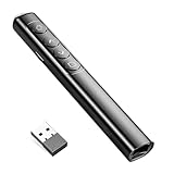 Neoreser Presentation Clicker, Pointer für Präsentationen via USB Empfänger, Rot...
