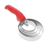 YOSADIER Reversible Currybürste Pferde Kratzbürste mit Komfortgriff Doppelseitiges Tierpflege Tool...