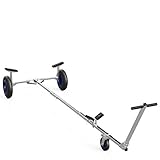 SUPROD Faltbarer Bootswagen Slipwagen Handtrailer Schlauchbootwagen Bootstrailer TR350-L, PU, Ø 350...