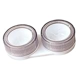 FOLODA Doppelschichtiger Linsenbehälter Mit Sicherem Deckel Auslaufsichere ABS...