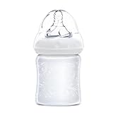 Glas Pflegeflasche - Neugeborene Milchglas, Baby Flüssigkeit Feeder | Colic-reduzierende...