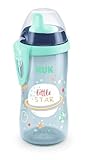 NUK Kiddy Cup Night Trinkbecher für Kleinkinder | 12+ Monate | 300 ml | Auslaufsicheres,...