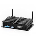 WINSMALL Mini PC Industrie Core I7 8550U, Lüfterloser PC i7 Industrial pc RS232/RS485 COM, 8GB RAM...