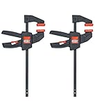BESSEY Einhandzwingen EZS11-4SET, Spannweite 110 mm Ausladung 40 mm, Spannkraft 20 Kg, 2 Stück,...