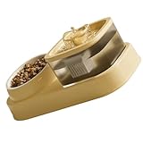 pumpumlia Trinkbrunnen für Haustiere, Wassersparbrunnen 1000 ml, Schüssel für kleine Haustiere,...
