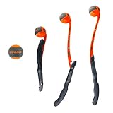 SKIPDAWG Ballschleuder Ball für Hunde Launcher Wurfgerät Hundespielzeug inkl. Tennisball