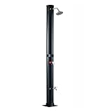 WilkSxyc Außendusche mit Duschkopf und Fußbrause, Temperaturregelung, Gartendusche Solardusche,...