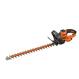 Black+Decker Elektro-Heckenschere BEHTS501 (600W, 60 cm Schwertlänge, 25 mm Schnittstärke,...