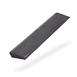 bepco Bordsteinkanten-Rampe, LxBxH: 100 x 25 x 6 cm aus Gummi (schwarz)...