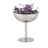 Weingläser mit, Eisbecher aus Metall, Wärmedämmung, Rotweinkelch, Edelstahl-Weinglas,...