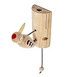 Woudi® Specht Klopfspecht Türschild Türspecht Kinderzimmer Spielturm Spielhaus Baumhaus Glocke...