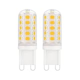 YzzYzz G9 LED Lampe Warmweiß - G9 LED 2700K 3W entspricht 40W Halogenlampe, Glühbirne 410 Lumen,...