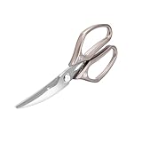 Lost Deer Küchenschere mit Metallgriffen für Huhn, Geflügel, Fisch, Fleisch und Gemüse, scharfe...