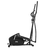 ISE Crosstrainer für Zuhause Home Ellipsentrainer mit 28 cm Schrittlänge, Ellipsentrainer mit 8...