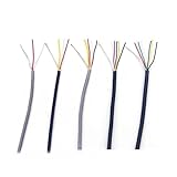 XaoLaoC 1 Stück 10 m 20 AWG UL2547 geschirmtes Kabel – PVC-isoliertes Kanal-Audio-Lautsprecher-...