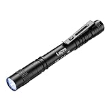 Lepro UV Taschenlampe, 365nm UV Lampe mit Clip, Batteriebetrieben Schwarzlicht Taschenlampe,...