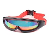VSOLS Antibeschlag-Taucherbrille Kinder-Schwimmbrille Schwimmbrille Kinderbrille (Color : Svart)