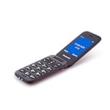 Panasonic KX-TU400EXR Einfach zu bedienendes Klapphandy für Senioren, SOS-Notruftaste,...