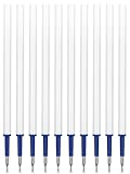 10x Radierbarer Ersatzminen Einziehbarer Blau Spitze 0,5mm,Höhe 11 cm - Kompatibel mit KCasty...