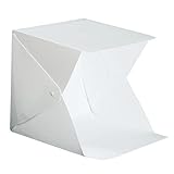 SHINEOFI Faltbare LED für Kleine Produktfotografie Tragbare Foto Lichtbox mit USB Stromversorgung...