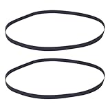 EODKSE 2pcs Ersatzriemen für Plattenspieler,20cm Länge,hochwertiges Gummi für Beste...