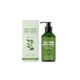 Tea Tree Body Wash, Teebaum-Duschgel Geeignet Für Männer Und Frauen, Tea Tree Shower Gel And Soap,...