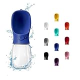 WePet Tragbare Hunde-Wasserflasche, 550 ml, Auslaufsicherer Trinknapf für Hunde – Praktisch für...