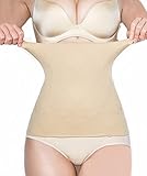 SURE YOU LIKE Damen Taille Trainer Cincher Korsett Tailenmieder Body Shape Bauchweg Gürtel, Beige,...