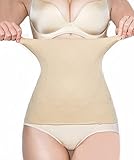 SURE YOU LIKE Damen Taille Trainer Cincher Korsett Tailenmieder Body Shape Bauchweg Gürtel, Beige,...