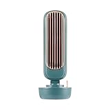 Fhsqwernm Desktop USB Wasserkühlungs Turmventilator Superleiser Schreibtisch Turmventilator Spray...
