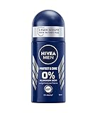 NIVEA MEN Protect & Care Deo Roll-On (50 ml), sanftes Deo ohne Aluminium (ACH) für ein...