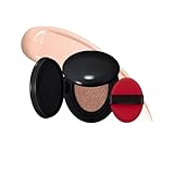 Cushion Foundation mit Essenz-Concealer, Langanhaltende Fondation für Mature Skin, 72H Glass Skin...