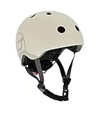 Scoot & Ride Kinder Fahrradhelm, ash, 51 bis 55cm