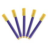 SEWACC 5 Stück Wasserbasierte Marker für Geldauthentifizierung Tragbare Stifte für und...