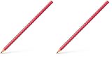 Faber-Castell 112426 - Buntstift 2001, Colour Grip, permanentkarmin, 1 Stück (Packung mit 2)
