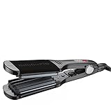 Babyliss Pro BAB2512EPCE Kreppeisen Titanium mit breiten Heizplatten, 60 mm