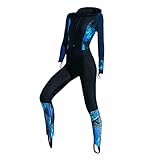 Dive Skin Ganzkörper-Stretch-Tauchanzug, Bademode, Surfen, Schnorcheln, Neoprenanzug, Größe 2XL,...