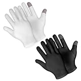 Dimeho 2 Paar feuchtigkeitsspendende Handschuhe, Touchscreen, Baumwolle, Spa, Lotion, Handschuhe,...