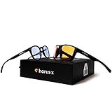 Horus X • Brille Gegen Blaulicht, Gaming & Büro, Brille, Schutzfilter [50–86%] •...