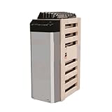 POOIQX Saunaofen aus Edelstahl mit interner Steuerung, Saunaofenheizung, Heizgerät for Saunaräume,...