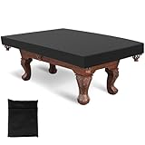 Billardtisch Abdeckung 7Ft Billardtisch Abdecktuch 210D Oxford-Gewebe Wasserdicht Staubdicht...