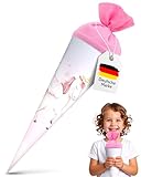 itenga Geschwister Schultüte 35cm mit Filzverschluss kleine Tüte Geschenkverpackung Einschulung...
