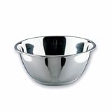 LACOR - 14029 - Garinox Konische Schale, Futternapf, Salatschüssel, Lebensmittelbehälter,...