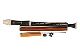 Aulos 700074 F-Alt Blockflöte Robin Mod.209B Barocke Griffw. Braun, komplett mit Tasche,...